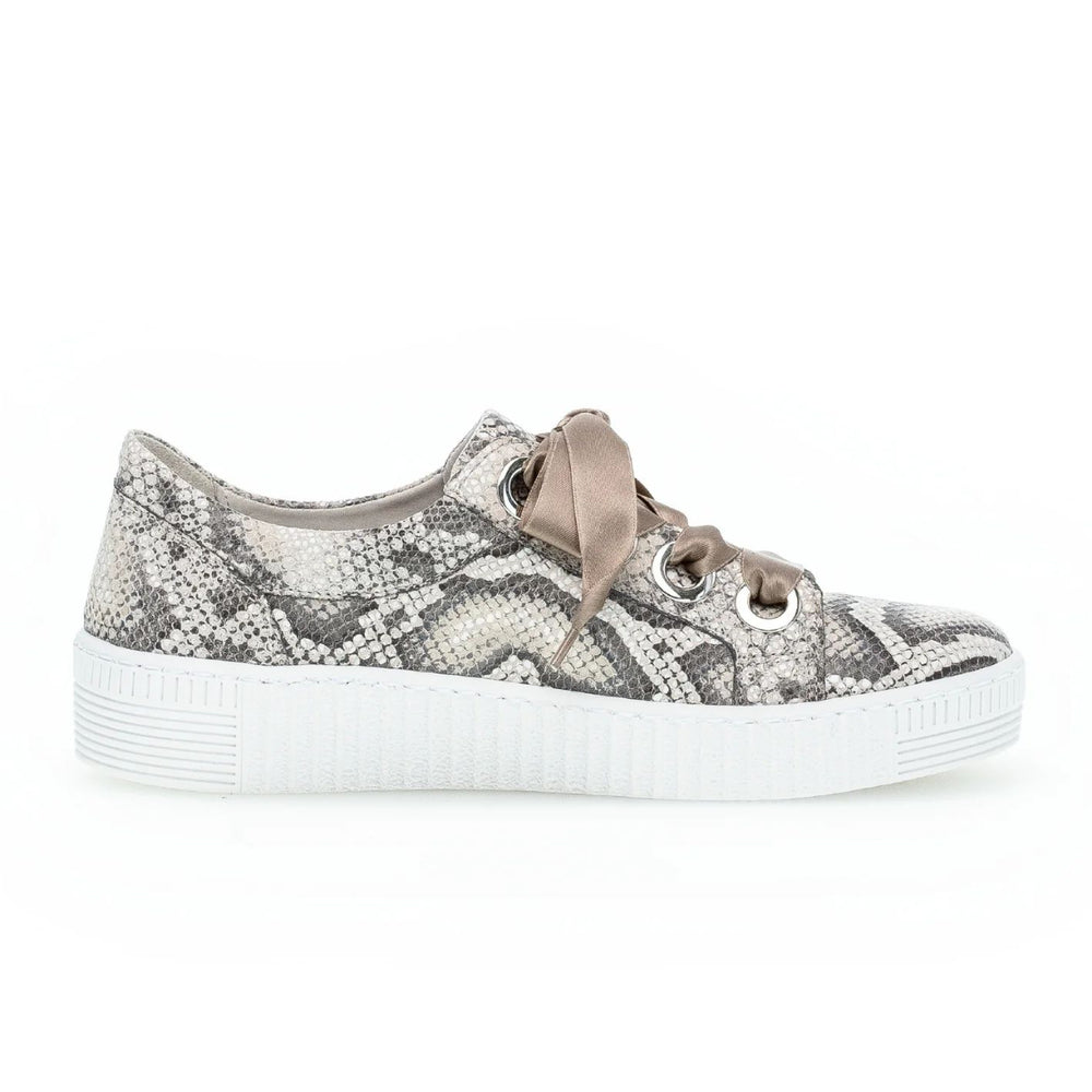 Gabor 330.30 Premium Laced Sneakers - Snake Print