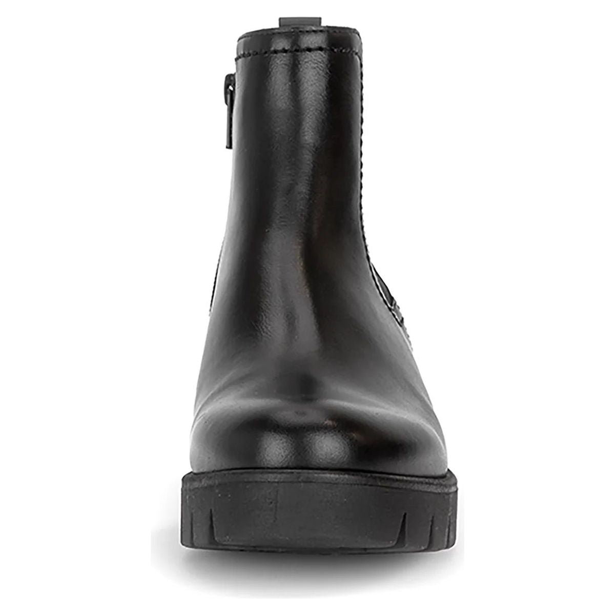 Gabor 8018.01 Susan Women's Leather Chelsea Zip Boot – Black