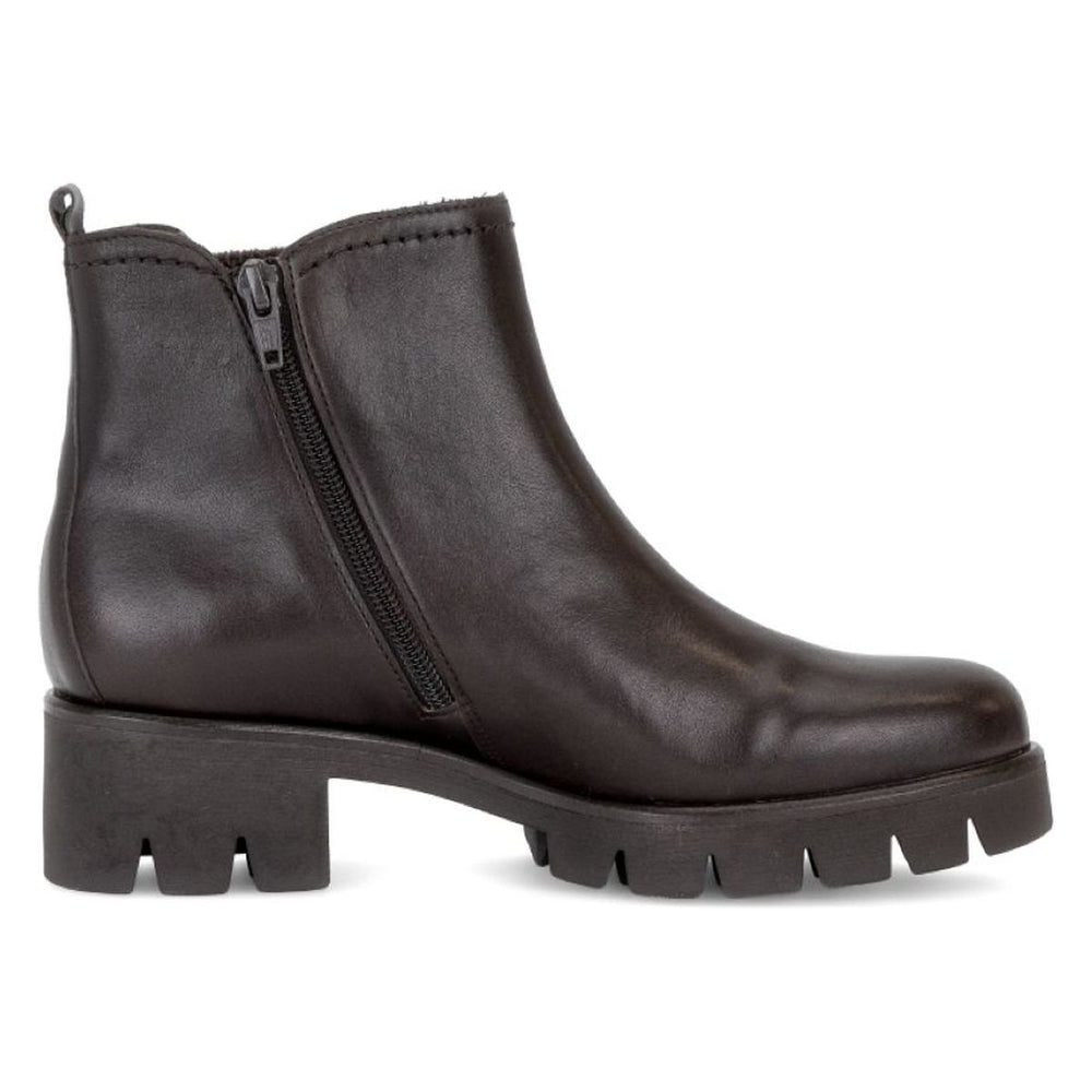 Gabor 8018.01 Susan Women's Leather Chelsea Boot – Brown