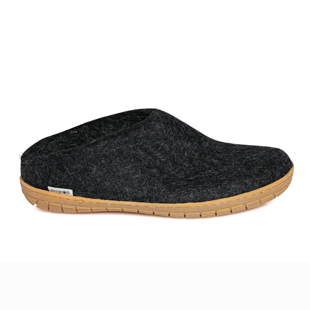 Glerups Slip On Rubber Sole in Black