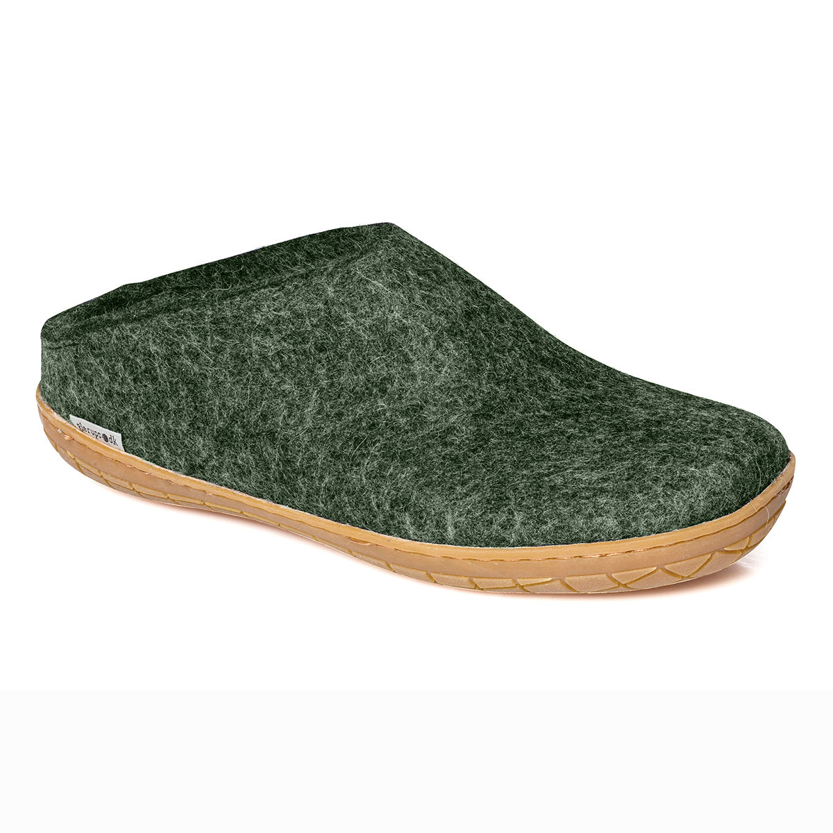 Glerups Slip On Rubber Sole in Forest Green