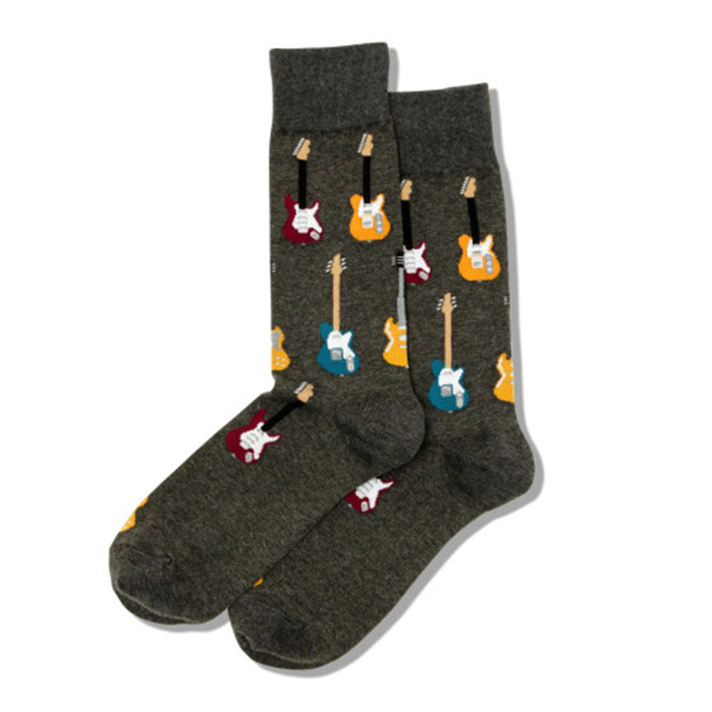Men's Guitar Crew Socks