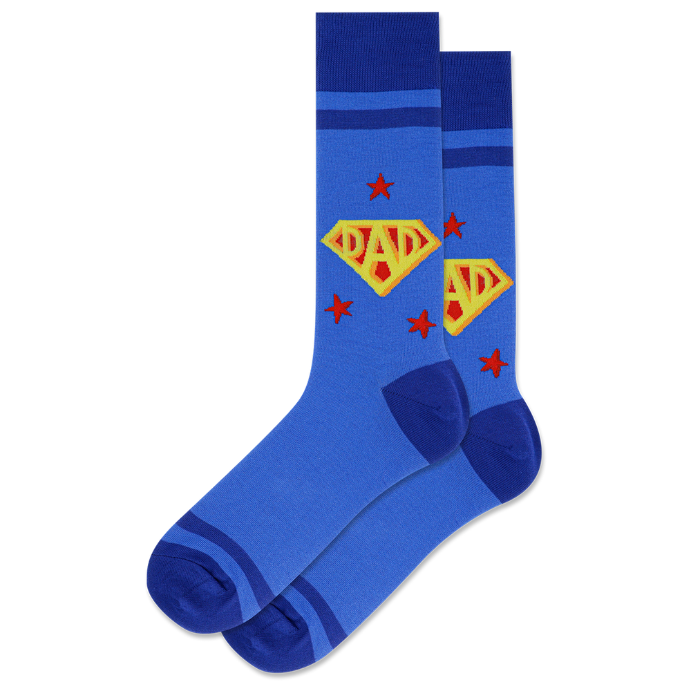 Men's Super Dad Crew Socks