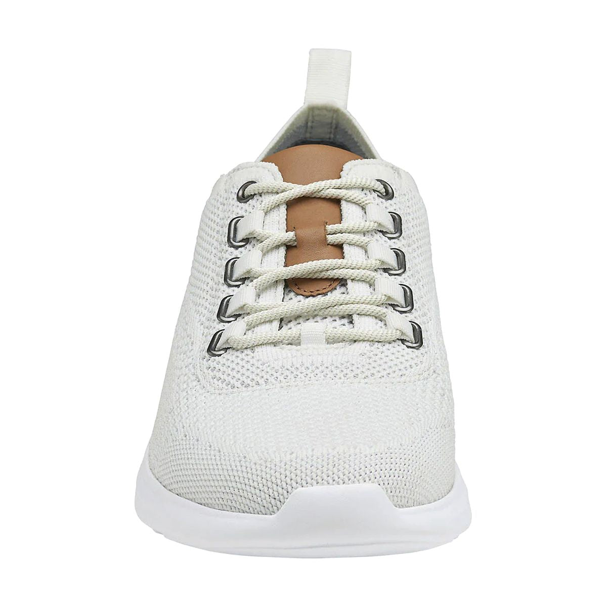 Johnston & Murphy Men's Amherst Knit Sneaker – White