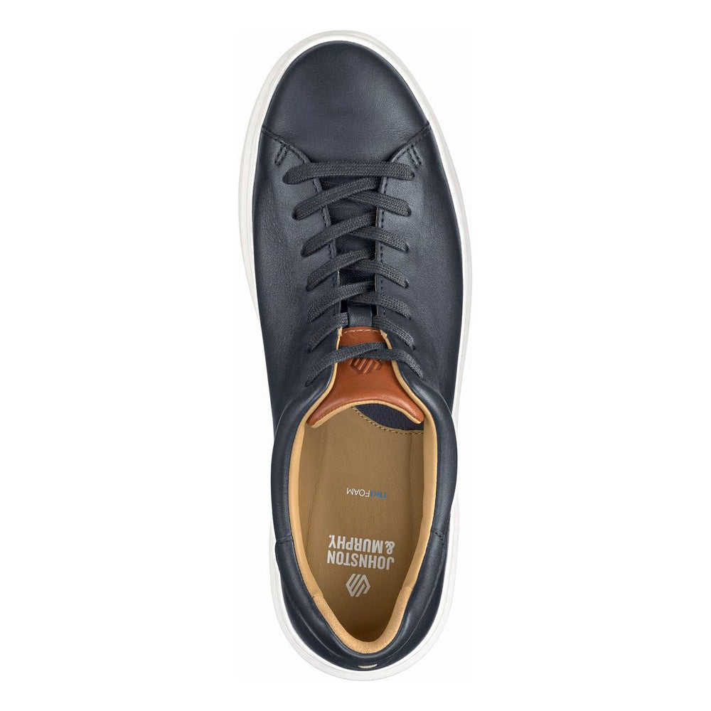 Johnston & Murphy Anders Lace-To-Toe Men's Sneaker in Black