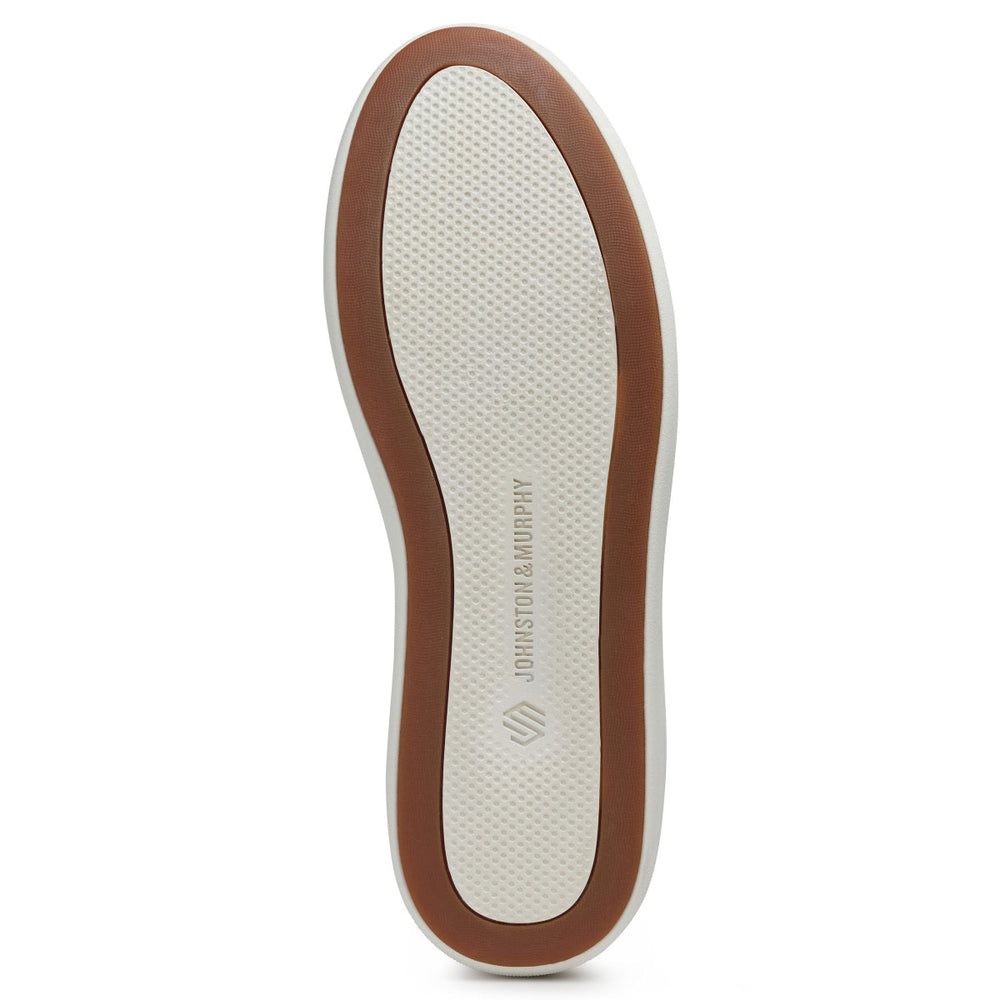 Johnston & Murphy Anders Lace‑to‑Toe Men's Sneaker in Tan