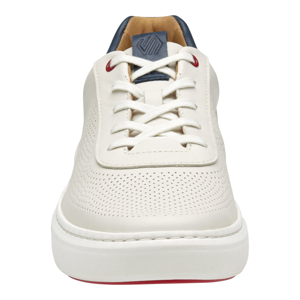 Johnston & Murphy Anders Perfed U-Throat Men's Sneaker in White