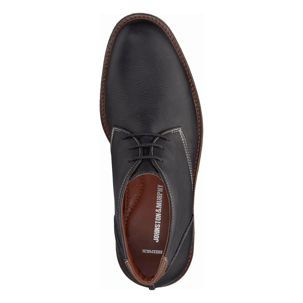 Johnston & Murphy Men's Copeland Chukka Boot in Black