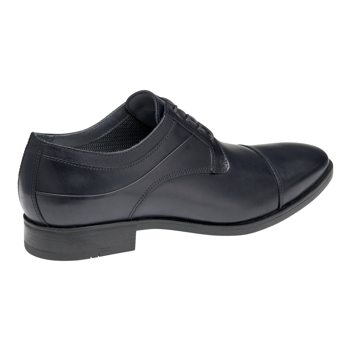 Johnston & Murphy Gibbons Cap Toe Men's Dress Shoe in Black