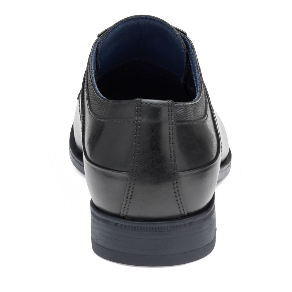 Johnston & Murphy Gibbons Cap Toe Men's Dress Shoe in Black