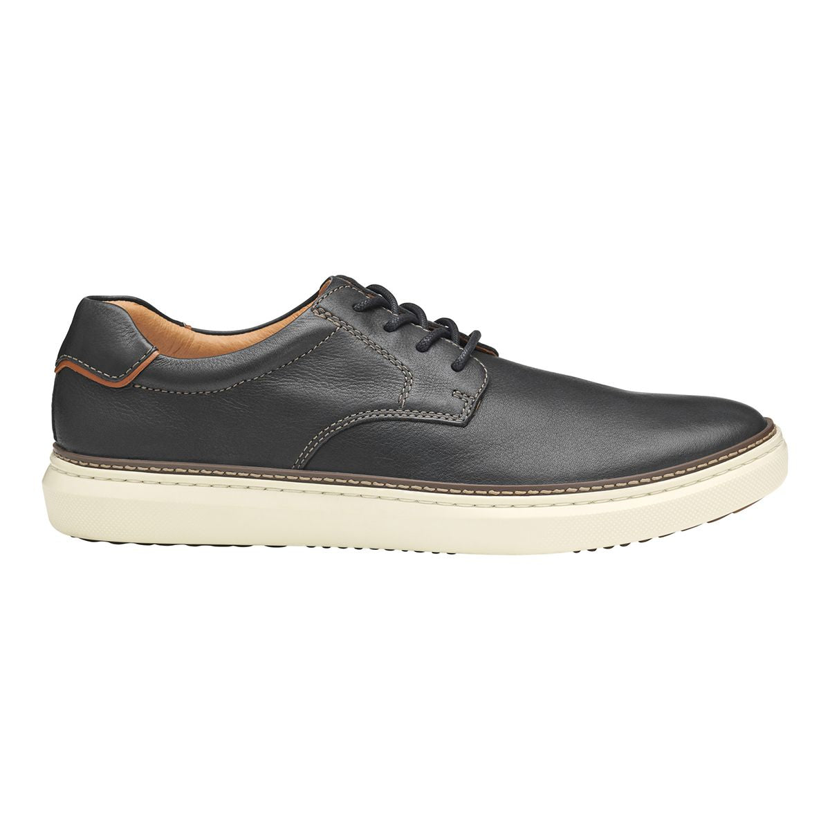 Johnston & Murphy McGuffey 2 Plain Toe Men's Casual Dress Shoe in Black