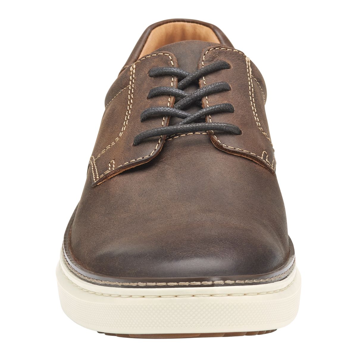 Johnston & Murphy McGuffey 2 Plain Toe Men's Casual Dress Shoe in Brown