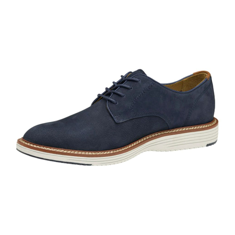 Johnston & Murphy Upton Plain Toe Casual Men's Shoe in Navy