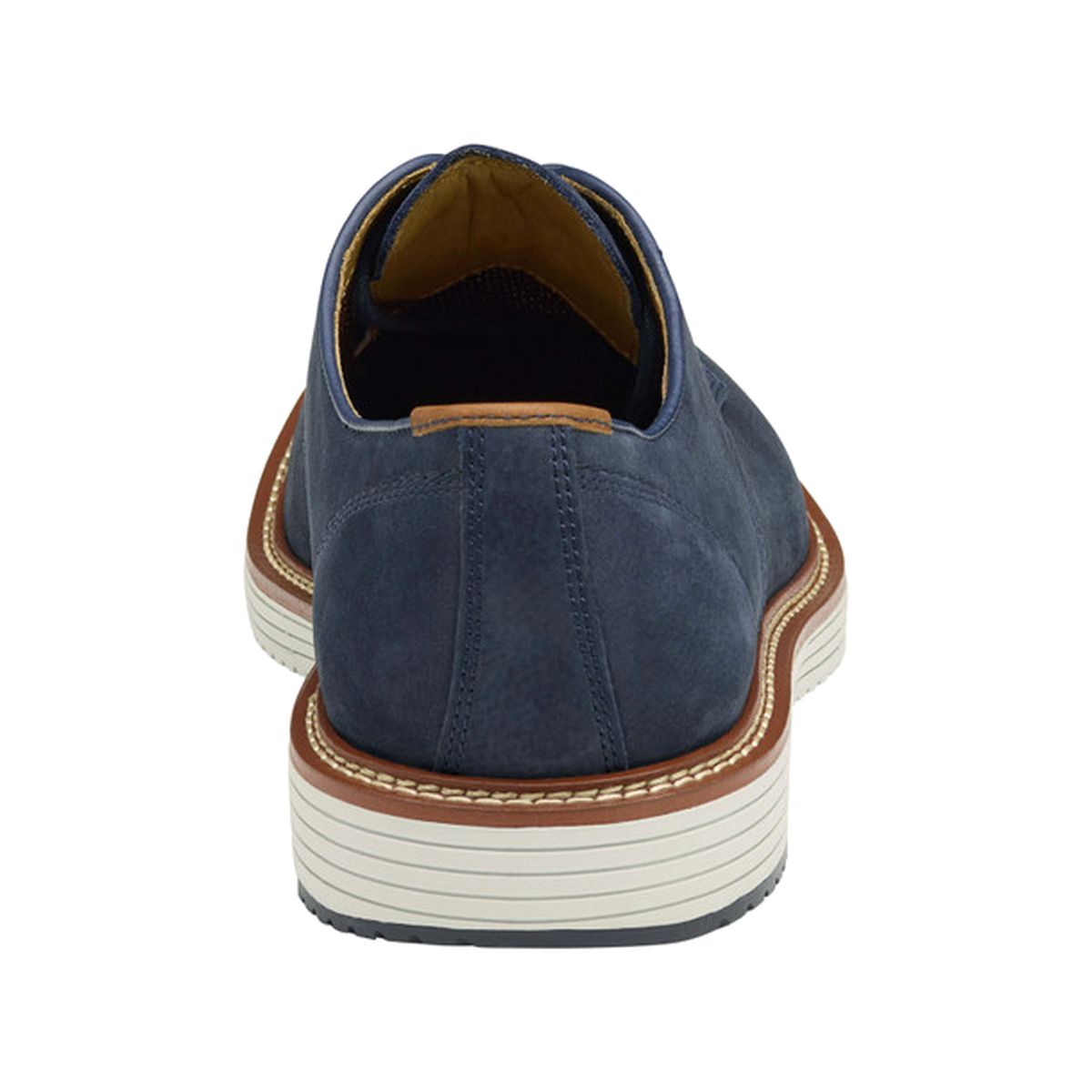 Johnston & Murphy Upton Plain Toe Casual Men's Shoe in Navy