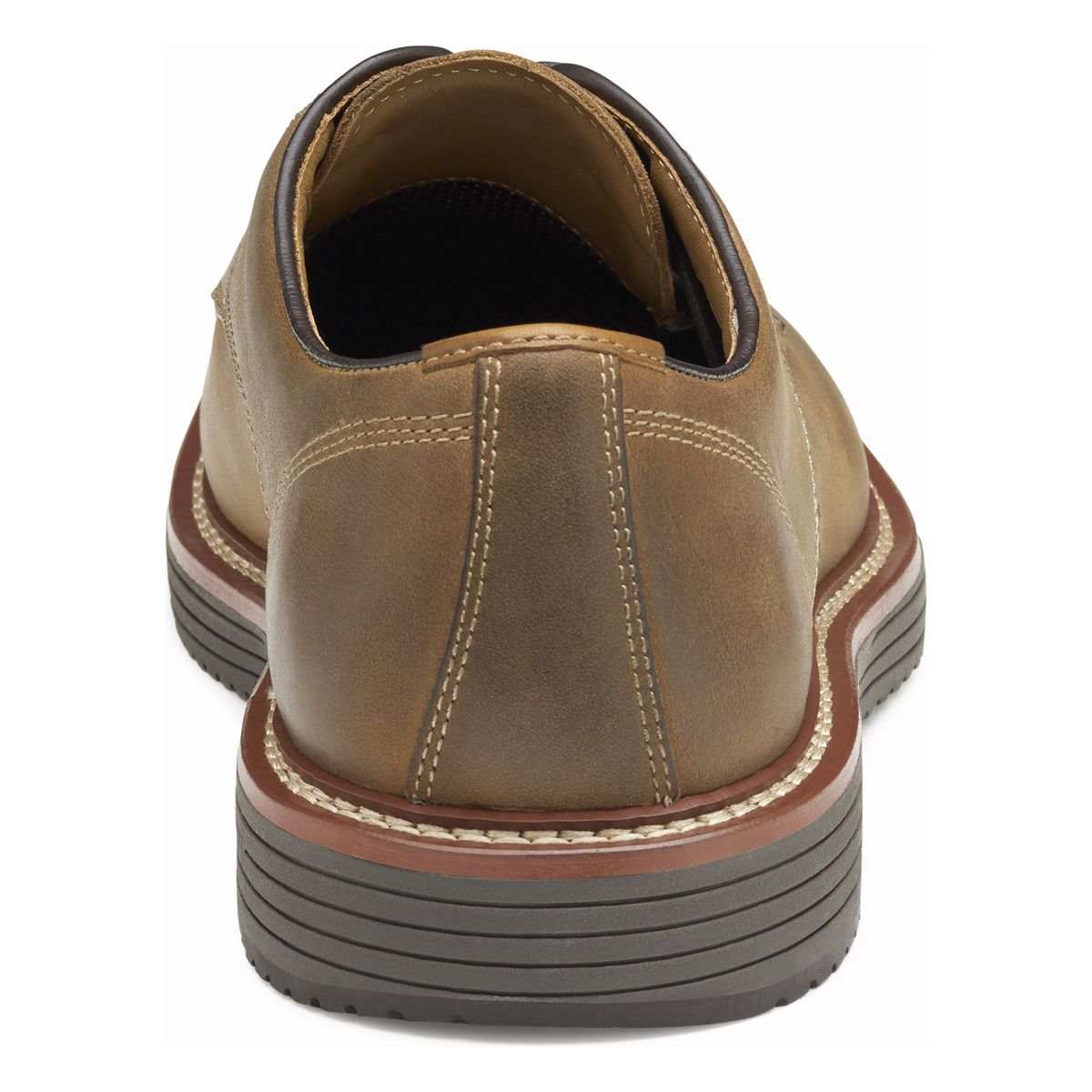 Johnston & Murphy Upton Plain Toe Men's Casual Shoe in Tan