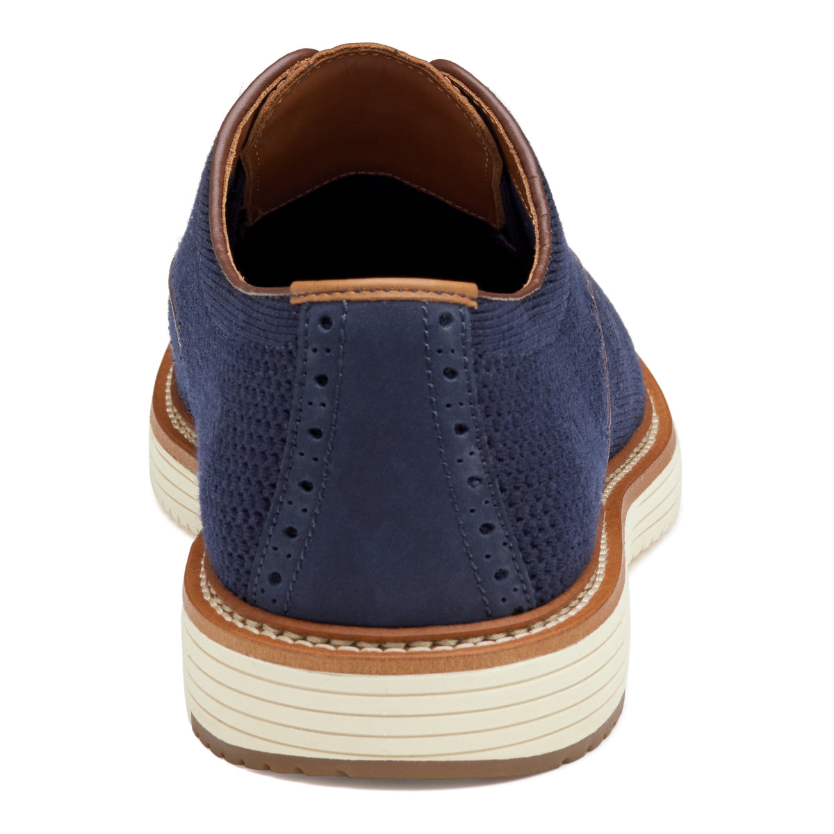 Johnston & Murphy Upton Knit Men's Dress Casual Shoe in Navy