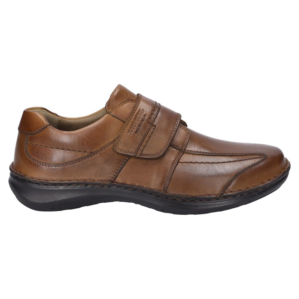 Josef Seibel Anvers 02 Men's Extra Wide Monk Strap in Cognac