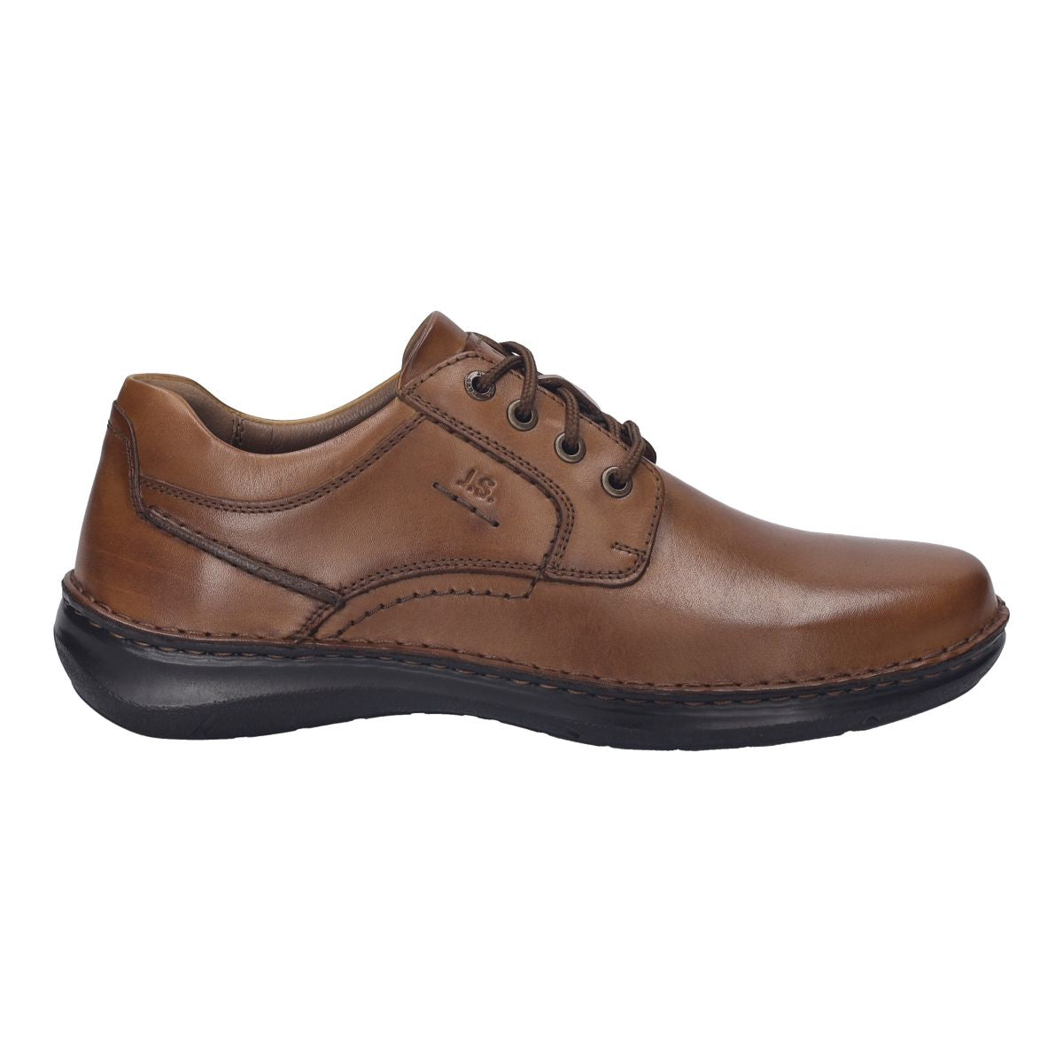 Josef Seibel New Anvers 06 Men's Extra Wide Lace-Up Shoe - Cognac