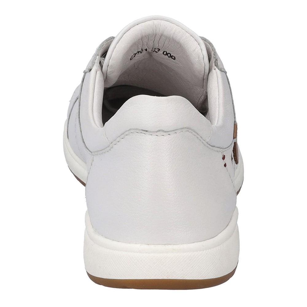 Josef Seibel Caren 01 Women's Fashion Sneaker in White