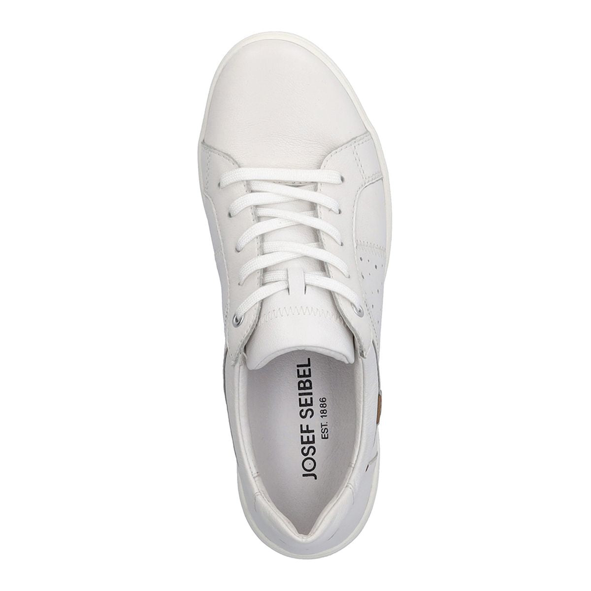 Josef Seibel Caren 01 Women's Fashion Sneaker in White