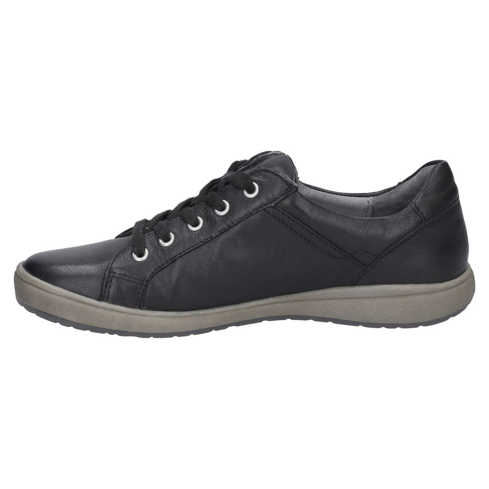 Josef Seibel Caren 12 Women's Side-Zip Sneaker in Black