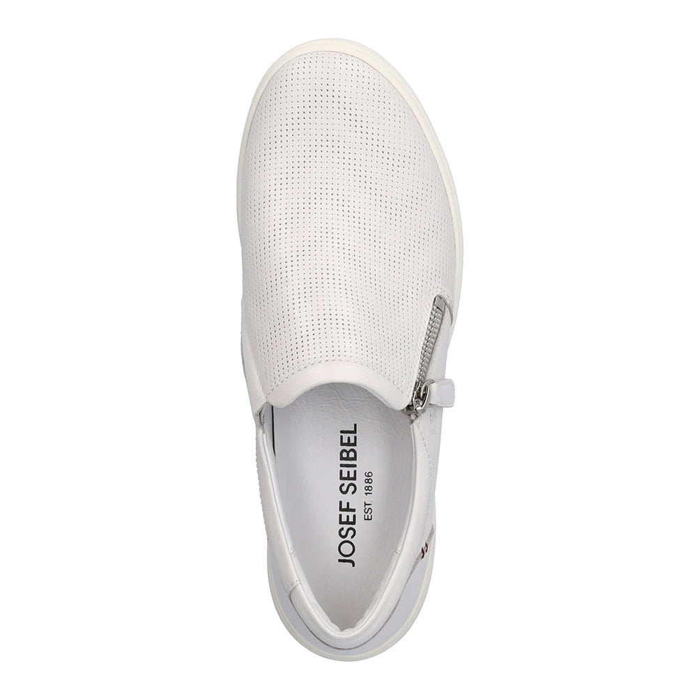 Josef Seibel Caren 22 Women's Slip-On Sneaker in White