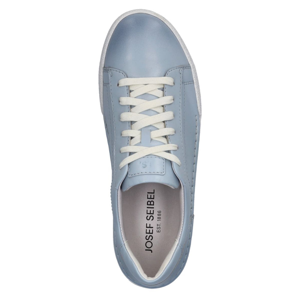 Josef Seibel Claire 01  Women's Lace-Up Sneaker Ice Blue
