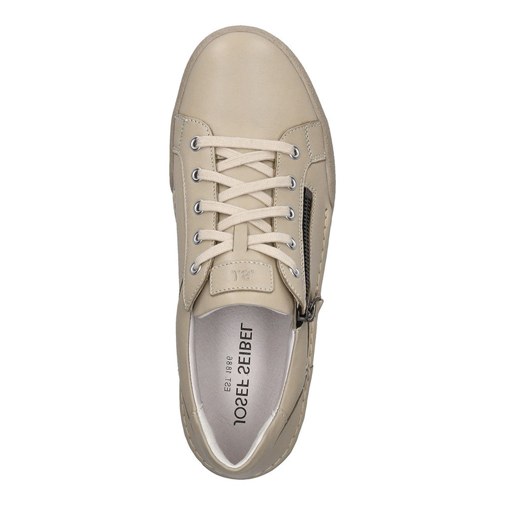 Josef Seibel Claire 03 Women's Side-Zip Sneaker in Sand