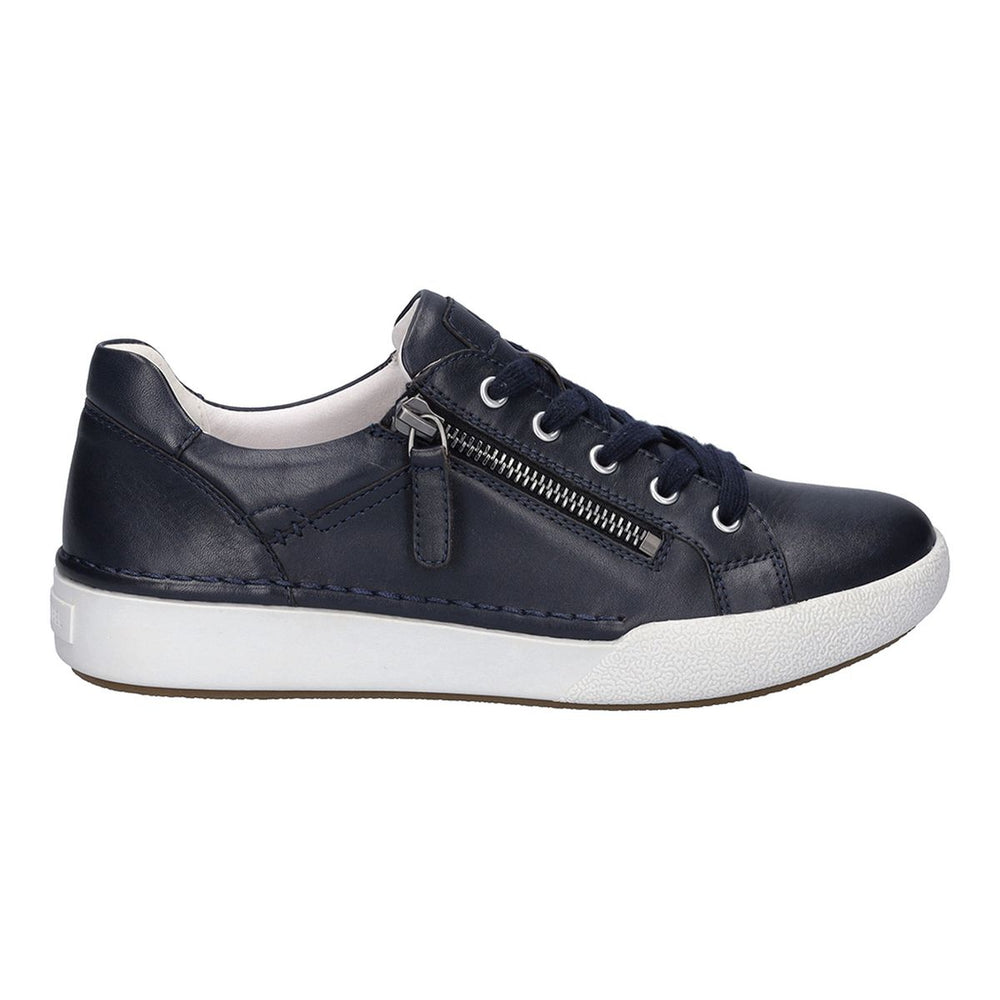 Josef Seibel Claire 03 Women's Side-Zip Sneaker in Indigo