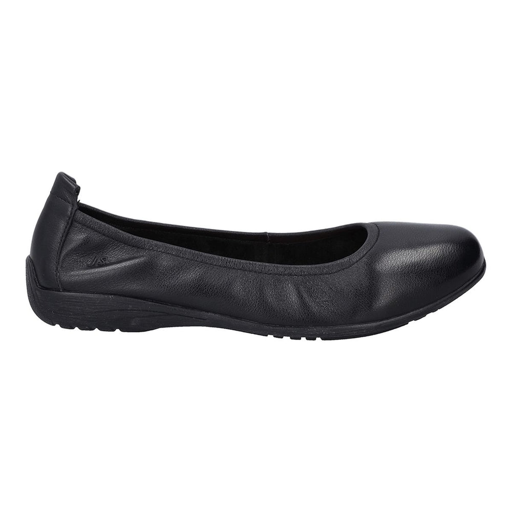 Josef Seibel Fenja 01 Women's Leather Ballerina in Black