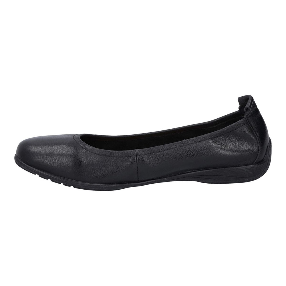 Josef Seibel Fenja 01 Women's Leather Ballerina in Black