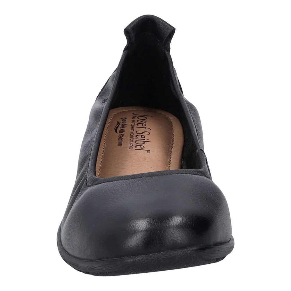Josef Seibel Fenja 01 Women's Leather Ballerina in Black