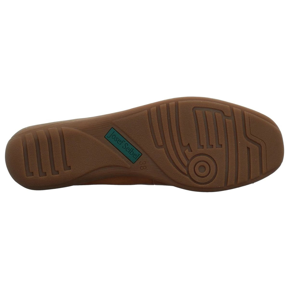 Josef Seibel Fenja 01 Women's Leather Ballerina in Camel