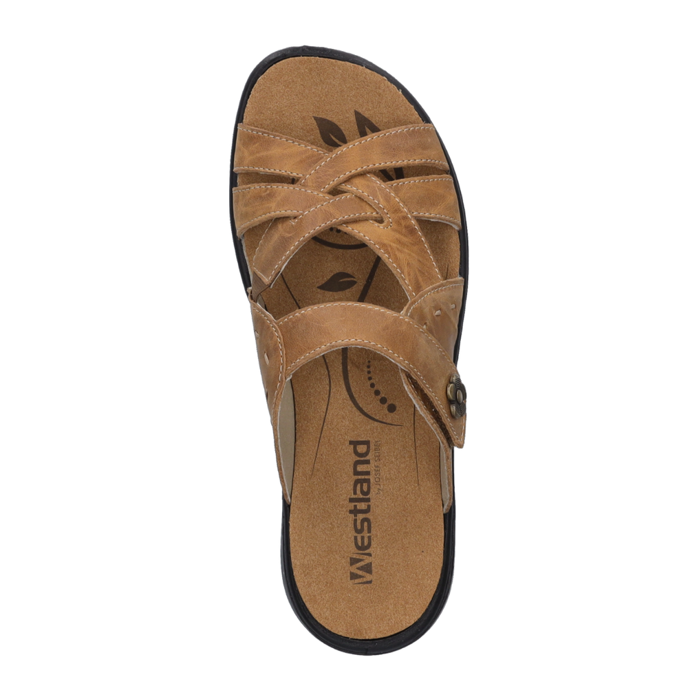 Josef Seibel Ibiza 99 Women's Strap Sandals in Camel