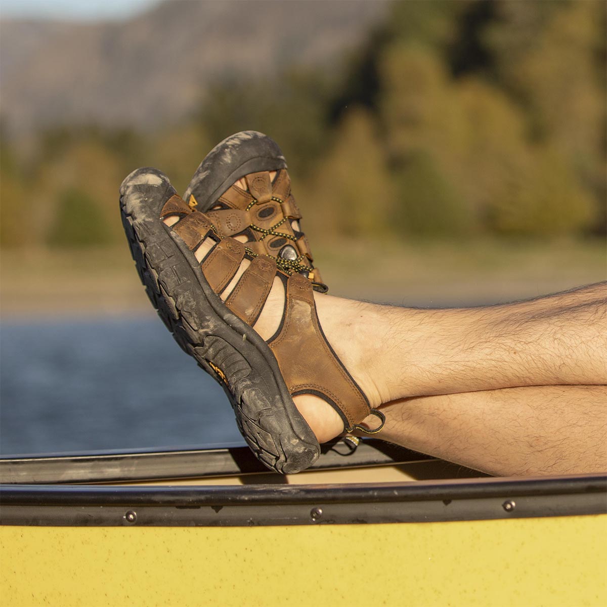 Keen Men's Newport Leather Sandal – Bison