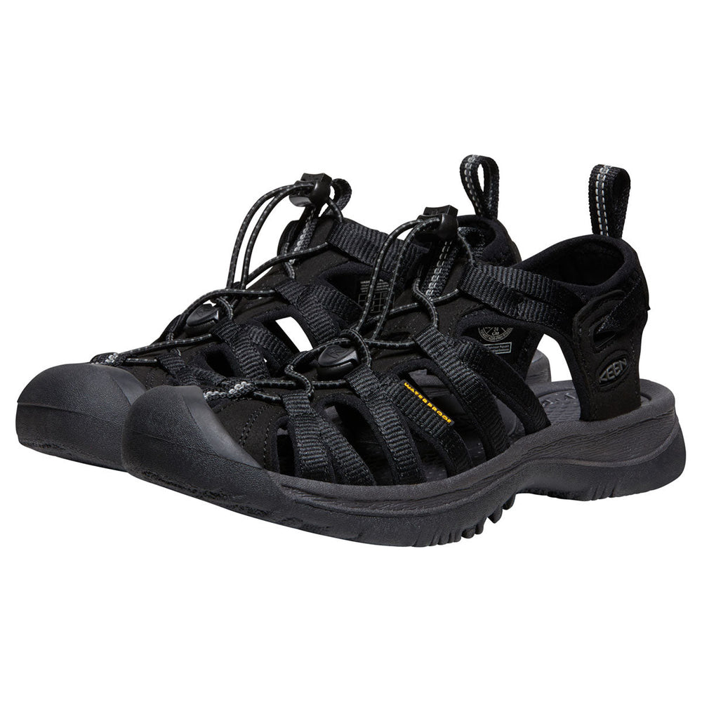 Keen Women’s Whisper Sandal in Black Magnet