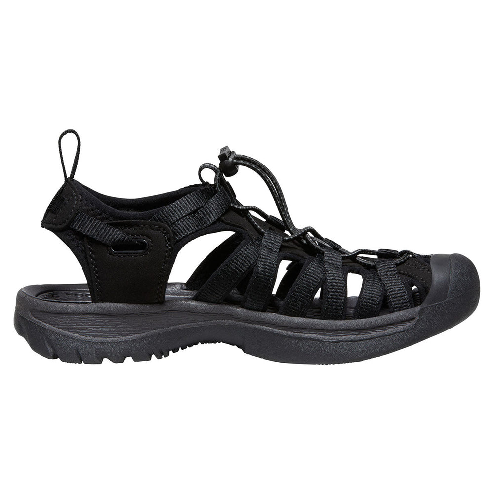 Keen Women’s Whisper Sandal in Black Magnet