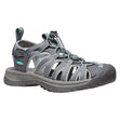 Keen Whisper Womens Waterfriendly sandal in Grey at Walking On a Cloud