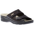 Lady Diana Slide 2 Velcro Blue