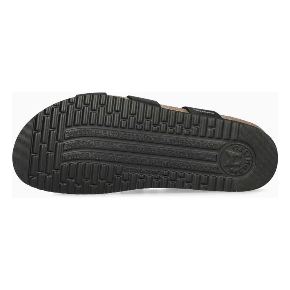 Mephisto Hannel Women's Sandals in Black Nubuck