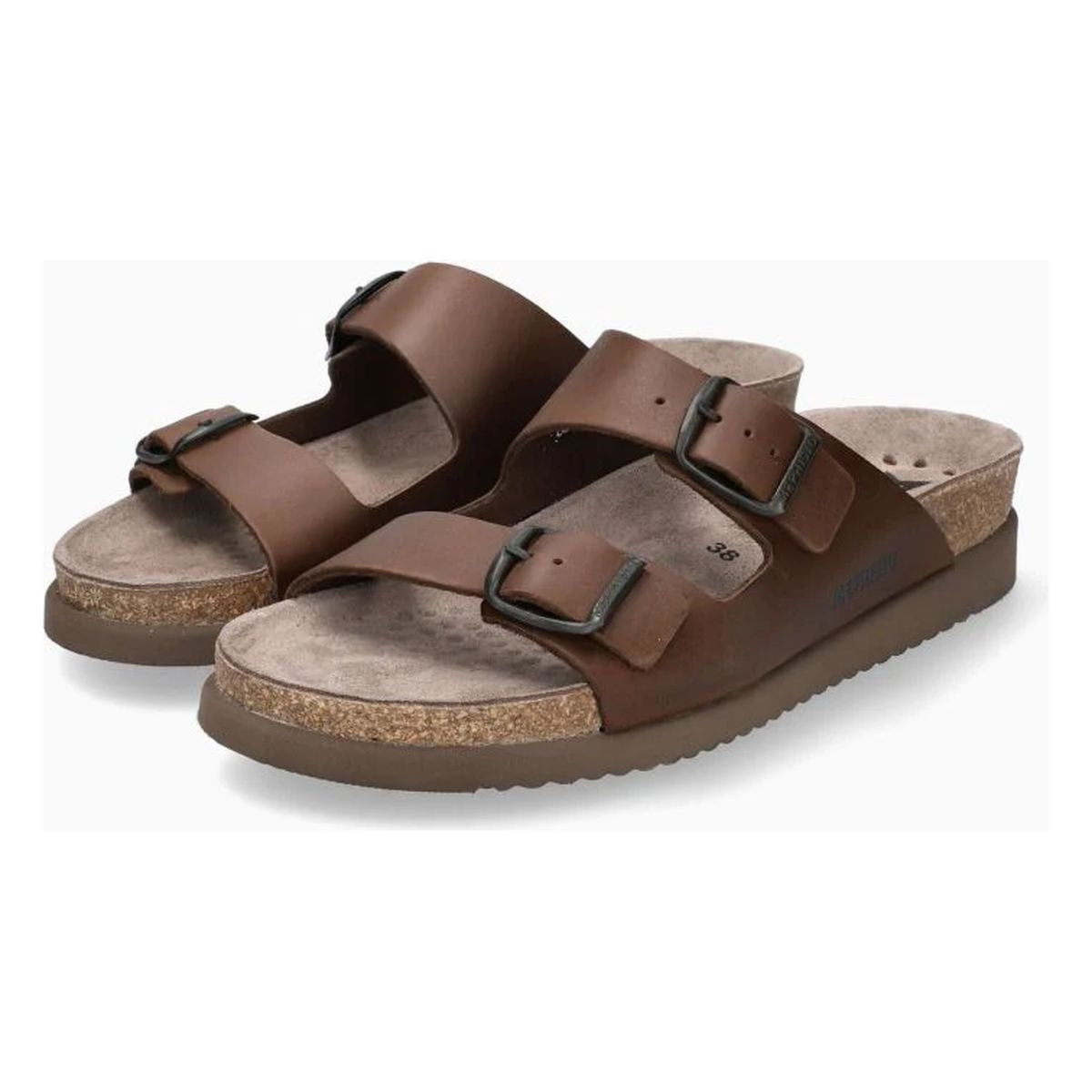 Mephisto Harmony Women's Sandals – Dark Brown Scratch