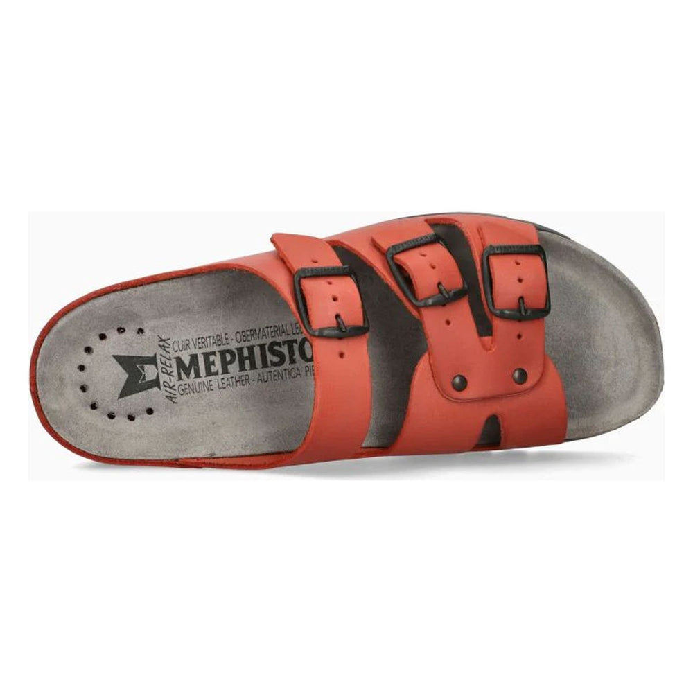 Mephisto Zach Unisex Sandals – Red