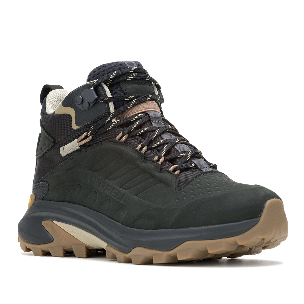 Merrell Women's Moab Speed 2 Leather Mid Waterproof – Black
