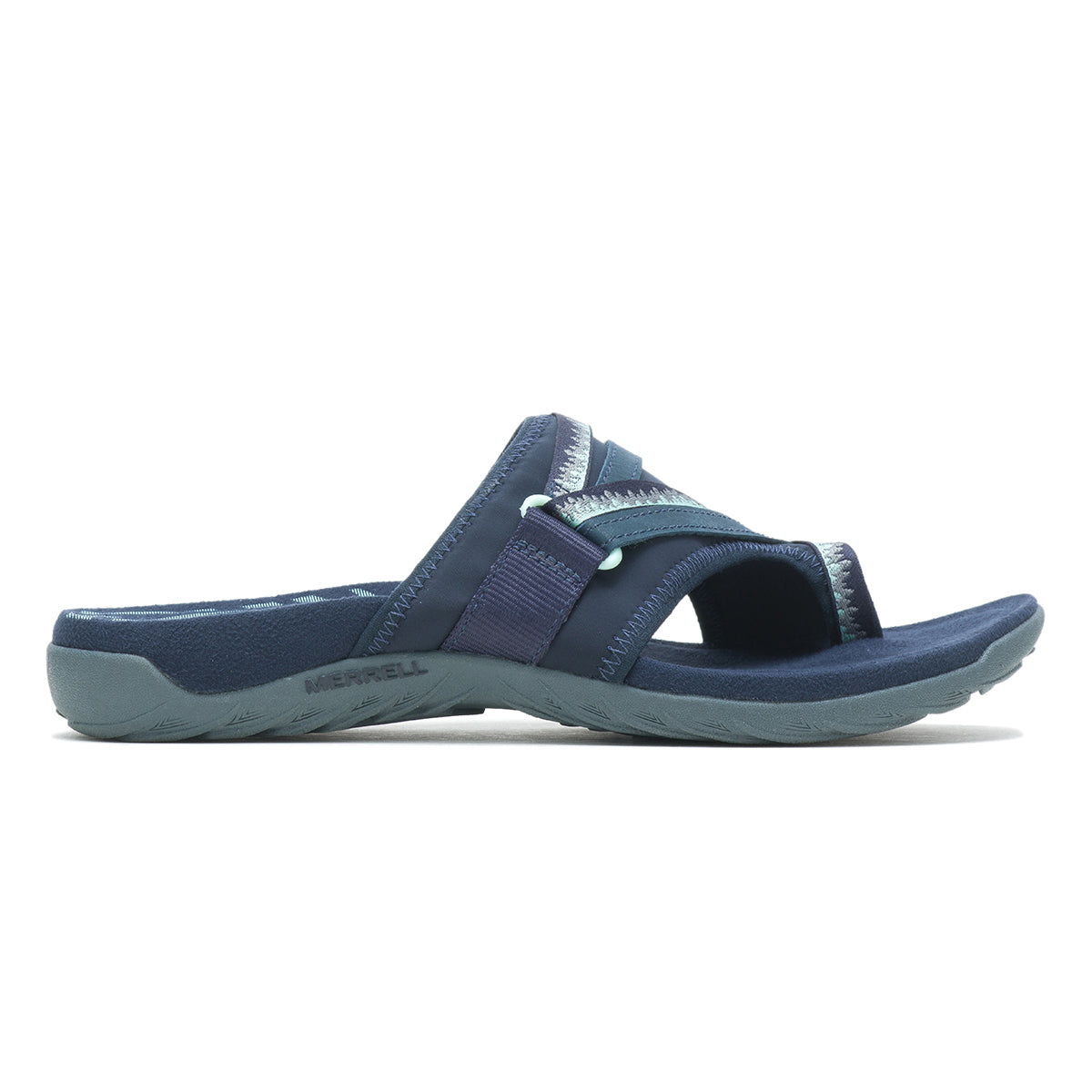 Merrell Women's Terran Post 3 Cush Post Sandal - Navy