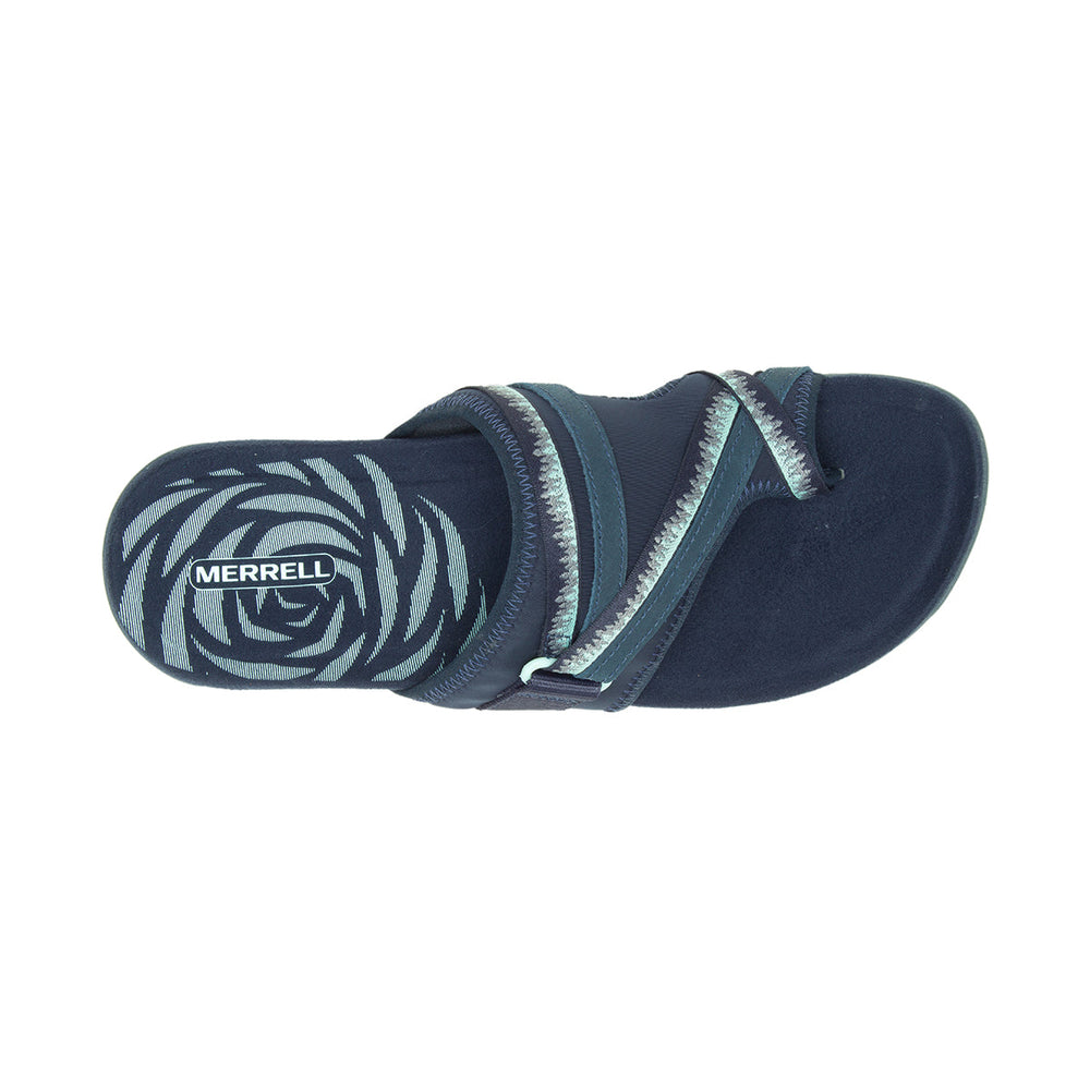 Merrell Women's Terran Post 3 Cush Post Sandal - Navy