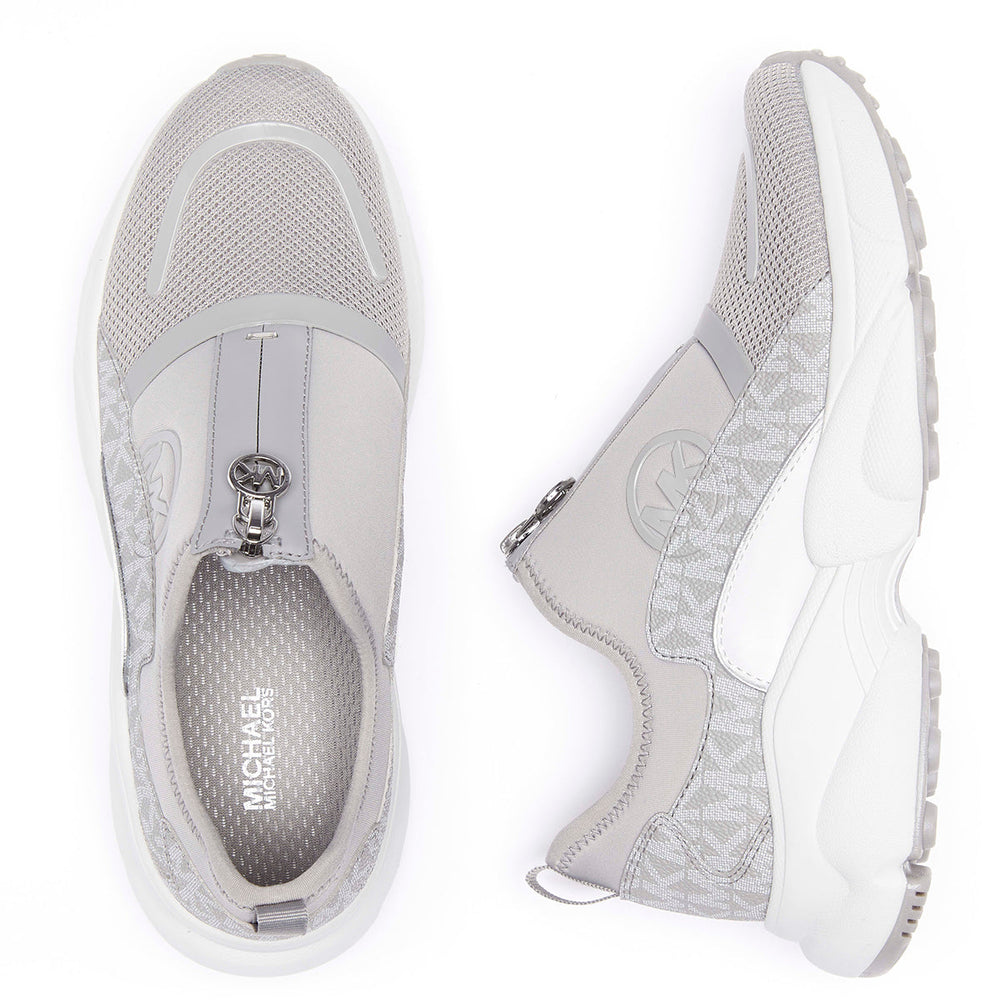Michael Kors Sami Zip Grey Multi Sneaker