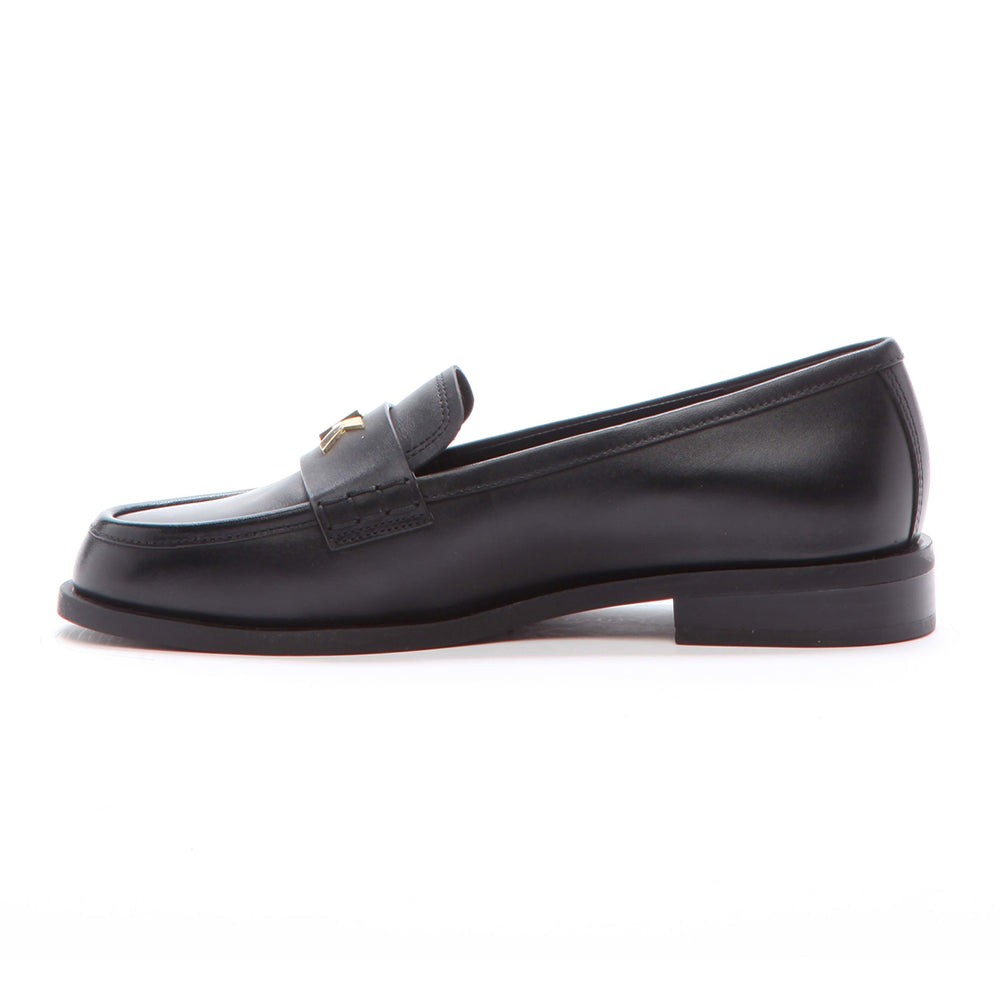 Michael Kors Lex Leather Loafer in Black