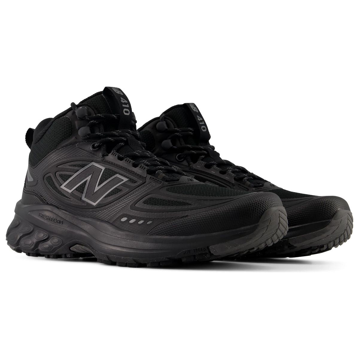 New Balance Men's 410 Mid Wide Trail Running Shoes – Black