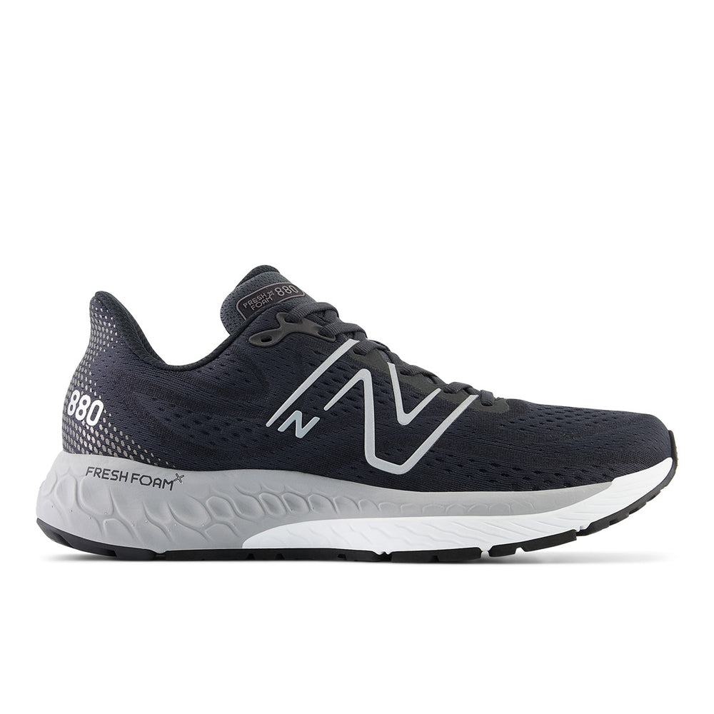 New Balance Men's Fresh Foam X 880v13 Running Shoe – Black Metallic/White