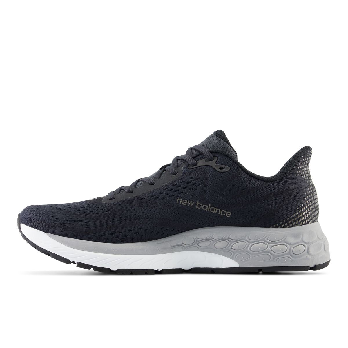 New Balance Men's Fresh Foam X 880v13 Running Shoe – Black Metallic/White